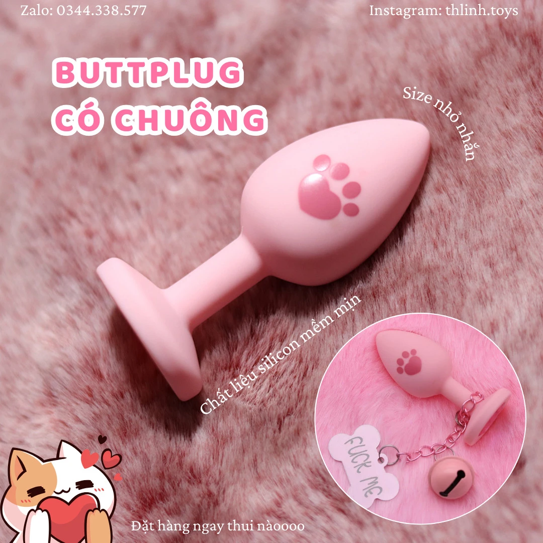 Gậy rung hồng Jiuuy mềm mại