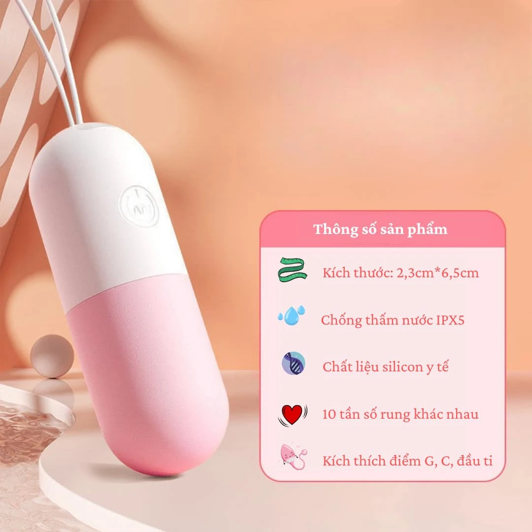 Combo kẹp ti chuông hồng và plug chuông chân mèo