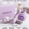 Máy Rung Hút Zemalia Youqianhua 4in1 Kết Nối App Chính Hãng